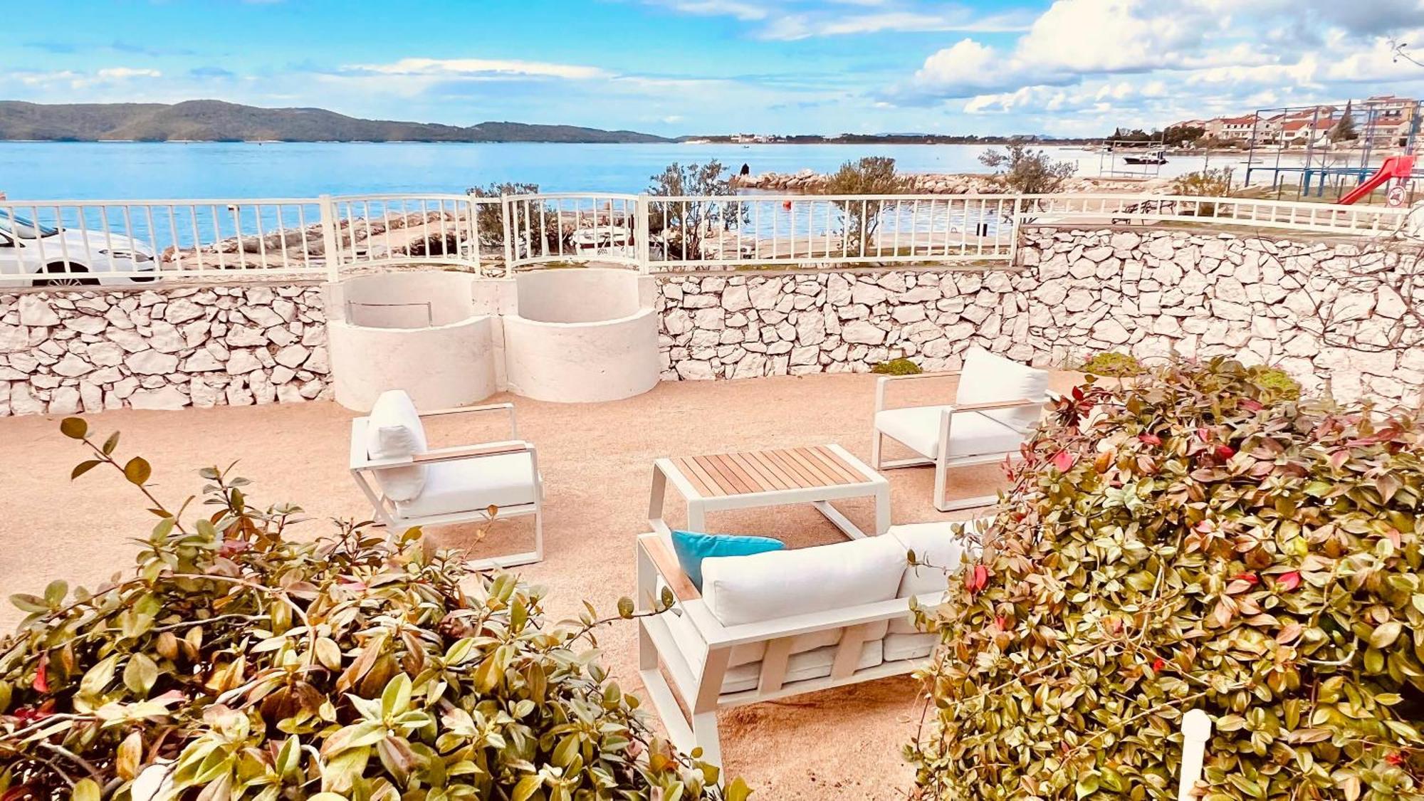 Luxury Beach Villa W Sea Sunset Views Šibenik Exterior foto